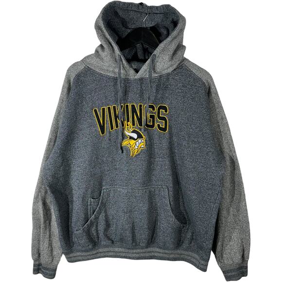 Milltex Minnesota Vikings Embroidered NFL Hoodie - Picture 1 of 7